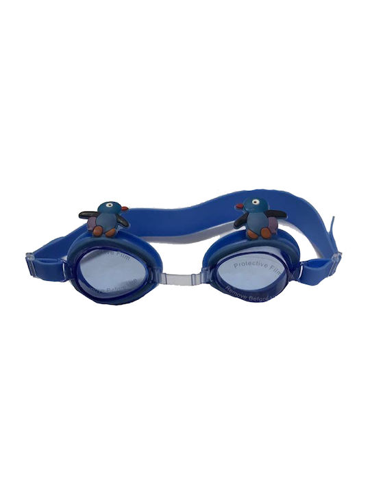 Legea Swimming Goggles Kids with Anti-Fog Lenses Blue