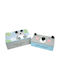 LiebeQueen Cutie decorativă din Lemn 2buc FA0621288 Albastru deschis