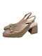 Smart Cronos Beige Heels