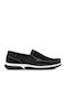 Wildleder Herren Mokassins in Schwarz Farbe