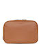 Toiletry Bag in Tabac Brown color