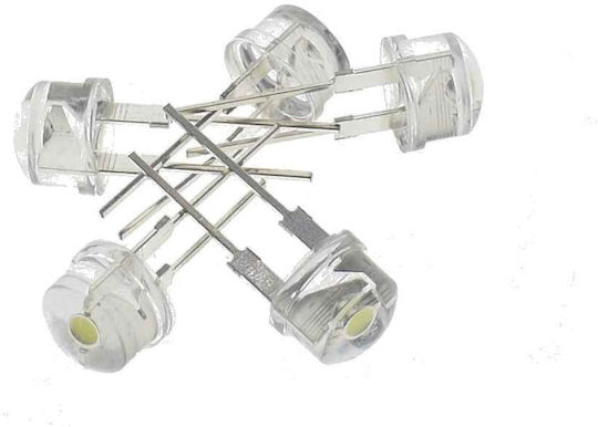 Haitronic LED 0.5W Θερμό Λευκό 1τμχ HS3363-WW