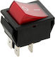 On-Off switch with Lighting Red 1pcs