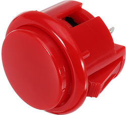 Haitronic On-Off switch Pushbutton Red 1pcs