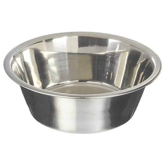 Donald Pet Care Ανοξείδωτο Μπολ Φαγητού & Νερού για Σκύλο 250ml σε Ασημί Χρώμα