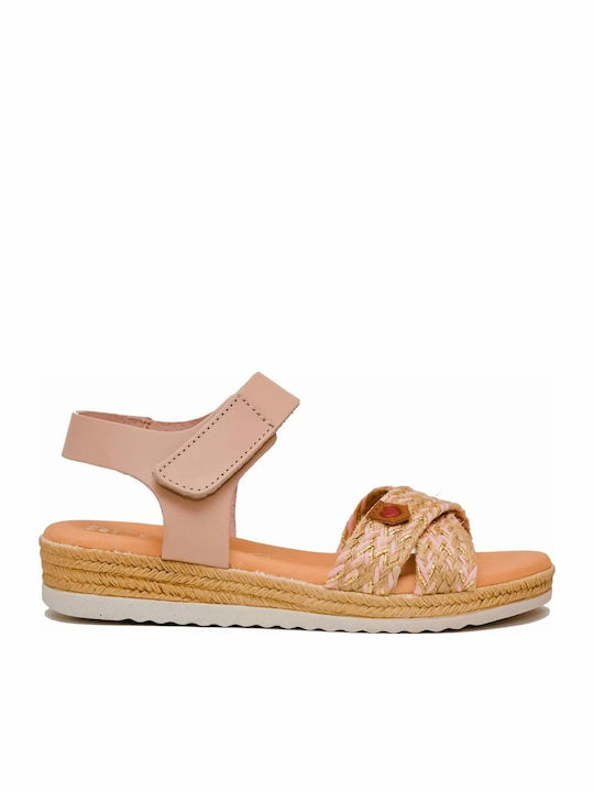 Oh My Sandals Παιδικά Πέδιλα Ροζ