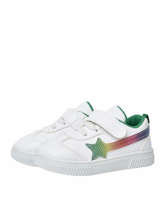 Potre Colorful Star Παιδικά Sneakers με Σκρατς ...