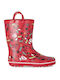 Trespass Kids Wellies Red