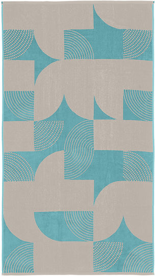 Beauty Home Beach Towel Cotton Patterned 160x86cm