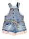 Kids' Denim Overalls Blue