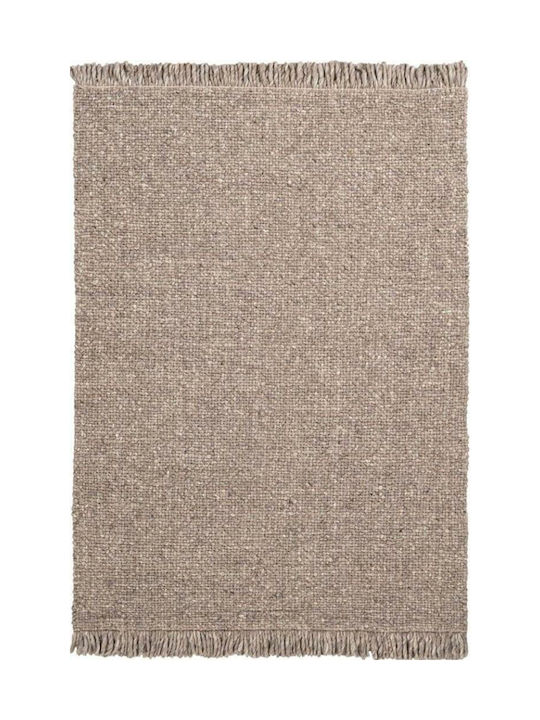 Obsession Eskil Esl Handmade Rug Rectangular with Fringes Beige