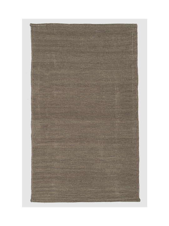 Koulis Carpets Summer Cotton Bedroom Rugs Set Brown 0018-00032-070 3pcs