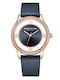 Kenneth Cole LADIES Γυναικείο Ρολόι 36mm Μπαταρίας με Navy Μπλε Δερμάτινο Λουράκι