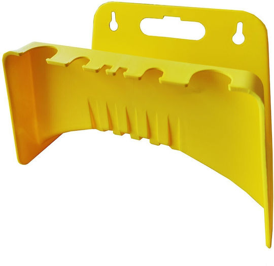 Dimoplastic PAP.23726 Kunststoff-Schlauchhalter Für Bewässerungsschlauch In Gelber Farbe