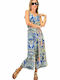 Women's One-piece Suit Blue