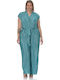 Women's One-piece Suit Turquoise