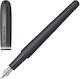 Boss Fountain Pen Black Brass with Black Ink