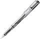 Lamy Vista 012 Schreibfeder Extra fein Silber aus Plastik mit Rot Tinte