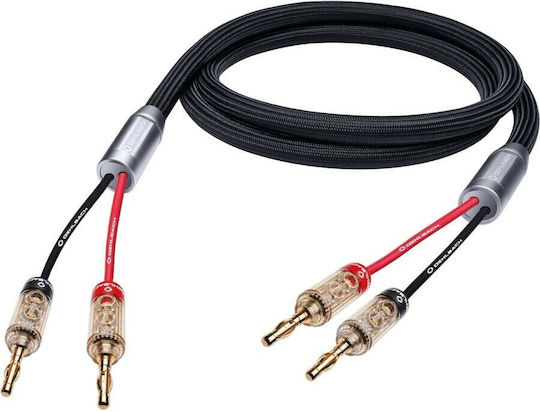 Oehlbach Καλώδιο Ηχείου Banana - Banana 2m (D1C110611)