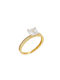 Xryseio Single Stone from Gold 14K