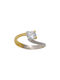 Kontopoulos Single Stone from Gold 14K