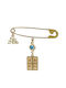 Roloi Kaliamanis Child Safety Pin made of Gold 9K