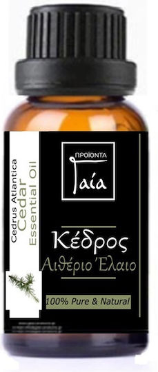 Gaia Products Етерично Масло Кедър с Капкомер 5мл