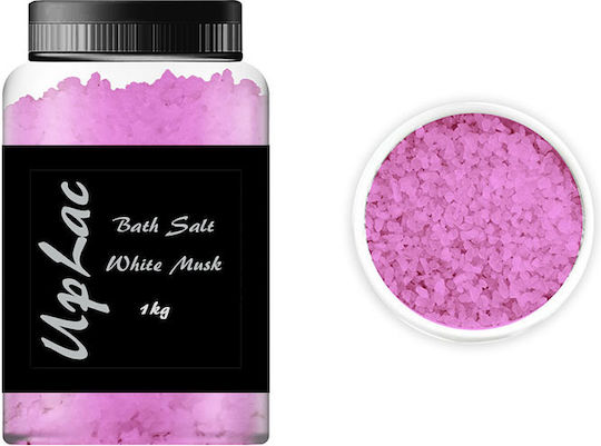 UpLac Άλατα Μπάνιου σε Κρυστάλλους με Άρωμα White Musk 1000gr