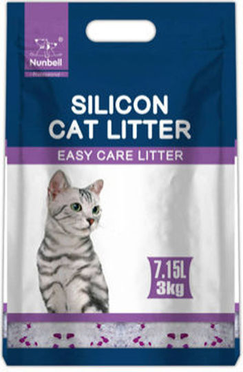 Nunbell Pet Crystal Cat Litter with Scent Lavender 3kg / 7.15lt
