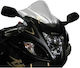 Fabbri Transparentes Visier Motorrad für Suzuki Hayabusa S079