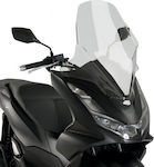 Puig V-Tech Line Touring Motorcycle Windshield & Windscreen Transparent Visor for Honda PCX 125 20637W