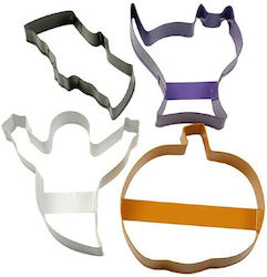 Guardini Metallic Cookie Cutter 4pcs 15651