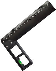 Vtools Γωνιόμετρο Μαραγκών Αλουμινίου Μήκους 18εκ. με Αλφάδι