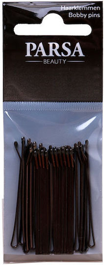 Parsa 20pcs Brown Hair Pin 5cm