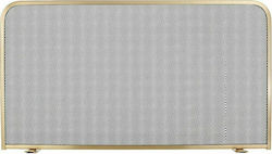 Zogometal Metallic Fireplace Screen 80x50cm Gold