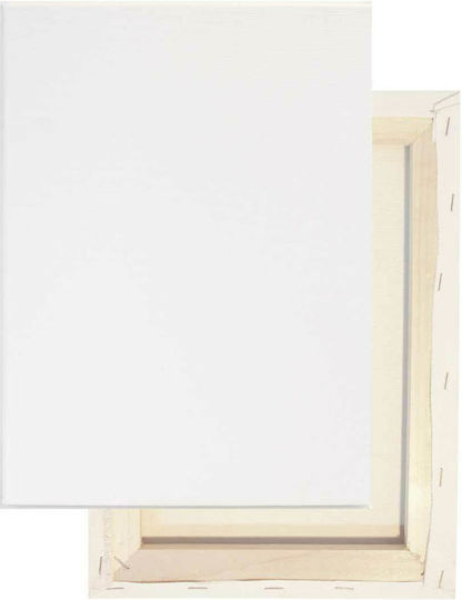 Art & Colour Платно на рамка Бял Правоъгълен 25x70см. 300гр/кв.м 1бр