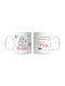 Fly Digital Christmas Mug Ceramic White