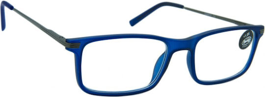 Oramont Lesebrillen +2.50 in Blau Farbe 1114