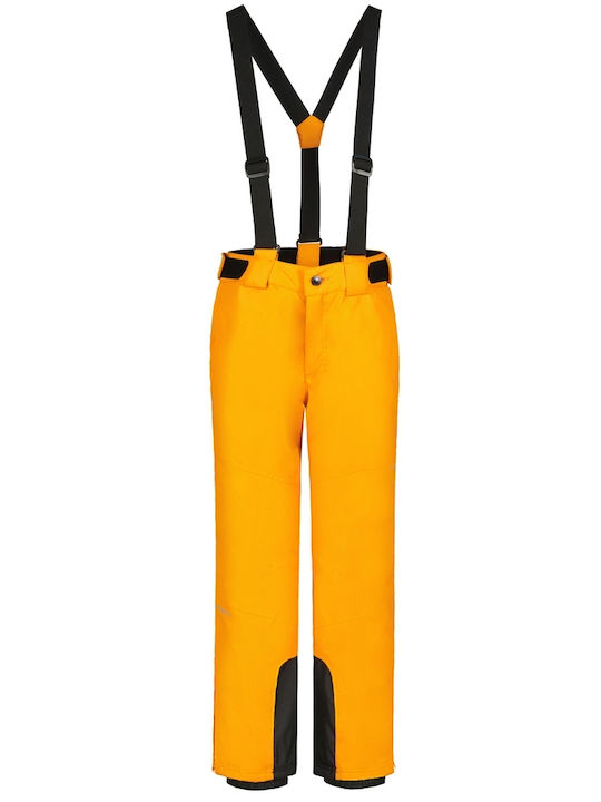 Icepeak 51006564-460 Kids Dungarees for Ski & Snowboard Orange