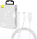 Baseus Superior Regular USB 2.0 to micro USB Cable Λευκό 1m (P10320105221-00)