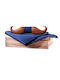 Legend Accessories Wooden Bow Tie Set with Cufflinks and Pochette Blue