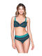 Luna Bikini Slip Green