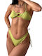 Set Bikini String Πράσινο