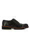 Men's Leather Oxfords Black
