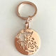 Riniotis Metal Decorative Element for Wedding Favors Rose Gold 1pcs
