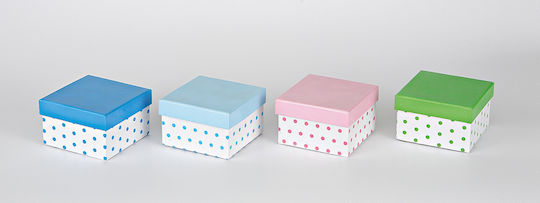 Palma Emporio Paper Box for Wedding Favors Turquoise 12pcs