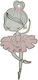 Nuova Vita Wooden Ballet Dancer Decorative Elem...