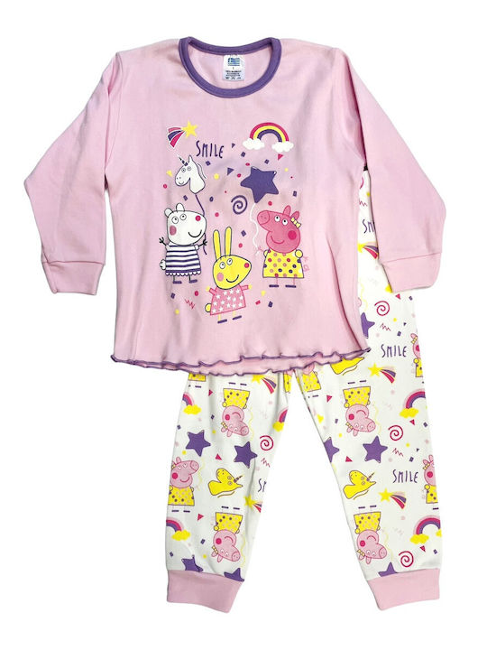 Bozer Kinder-Pyjama Rosa