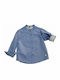 Kids Shirt Long Sleeve Blue