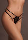 Le Désir Women's Sexy Lace String Black